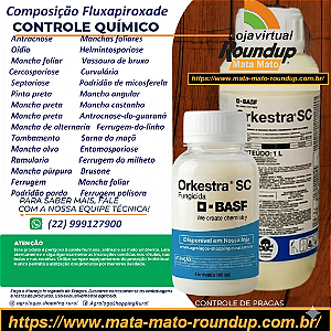 Fungicida Orkestra Fracionado 100 ml - Composição Fluxapiroxade