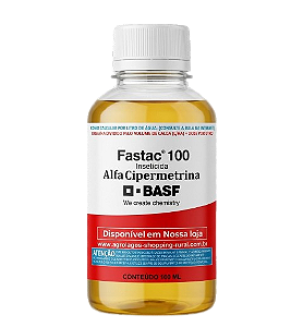 Inseticida Fastac 100 SC Fracionado 100 ml - Alfa Cipermetrina