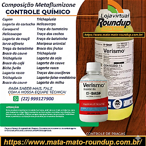 Inseticida Verismo Fracionado 100 ml - Composição Metaflumizone