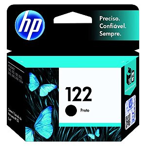 Cartucho de Tinta HP Original CH561HB 122 Preto