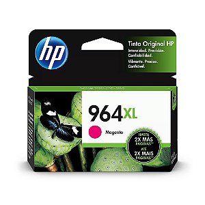 Cartucho de Tinta HP Original 3JA55AL 964XL Magenta