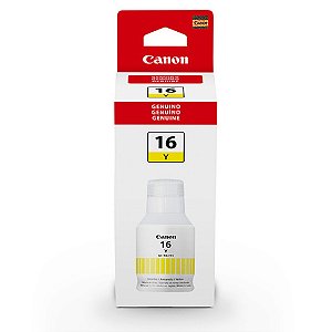Refil de Tinta Canon Original GI-16Y Yellow 135ML