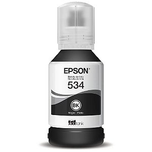 Refil de Tinta Epson Original T534120 Preto