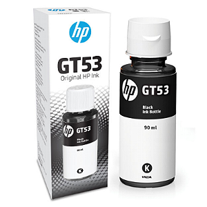 Refil de Tinta HP  Original 1VV22AL Preto GT53