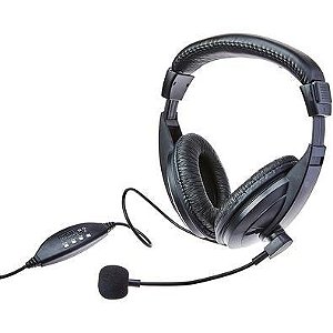 Headset Giant Ph245 Preto Usb Multilaser