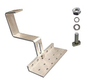 Suporte ALUMINIO para Telhado Cerâmica - Fixação Inferior