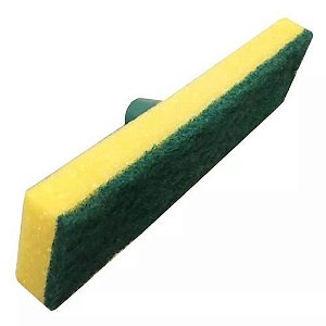 Rodo Abrasivo Refil Esponja Lava Piso Lava Azulejo Esfregao
