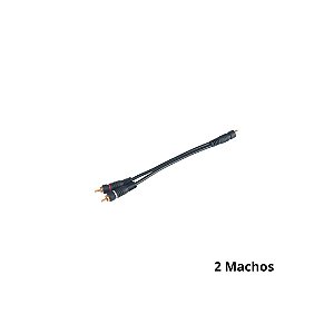 Cabo Rca Y KX3 Preto 5MM - 1F2M