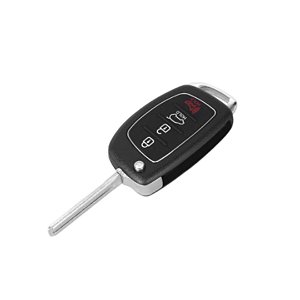 Chave Automotiva 4 Botões e comando remoto HB20 p/ Alarme Positron
