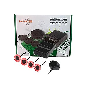 Sensor Eletrônico KX3 Sonoro Embutido