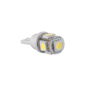 Lâmpada Led – Modelo: T10 (05 Leds) 43-LED01