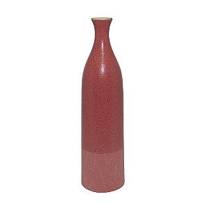 Vaso Decorativo Cerâmica Rosa Pomes