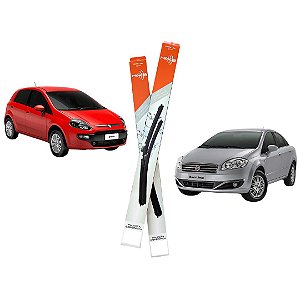 Par de Palheta Específica KX3 Fiat Linea, Punto