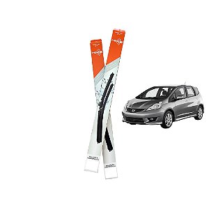 Par de Palheta Específica KX3 Honda Fit Flex 2009 à 2014