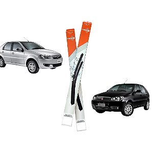 Par de Palheta Específica KX3 Fiat Palio, Grand Siena