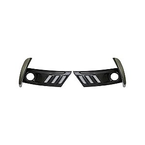 Par Moldura Dianteira Drl Daylight E Seta Toyota Corolla