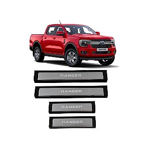 Soleira Plástica KX3 com LED Azul – Ranger 2023 KX3011