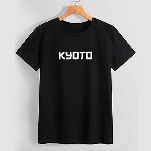 Camiseta Kyoto Lifestyle cor PRETA