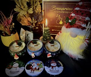 Vela em Lata Temática |Especial de Natal