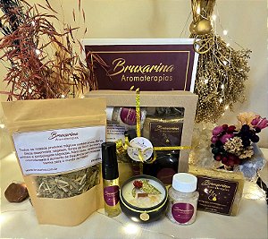 KIT Energias | Ritual Mágico Com Intenções + óleos essenciais + Florais de Saint Germain