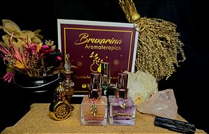 Perfume Mágico Personalizado com Óleos Essencias, Cristais e Florais de Saint Germain