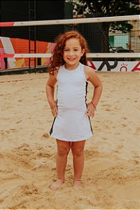 vestido infantil energy branco