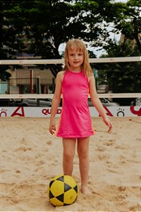 vestido infantil energy rosa