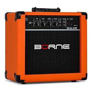 AMPLIFICADOR BORNE GUITARRA G30 15W LARANJA
