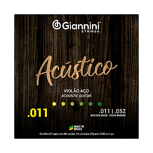 ENCORDOAMENTO GIANNINI ACÚSTICO 011
