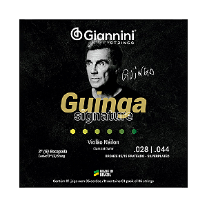ENCORDOAMENTO GIANNINI GUINGA VIOLÃO NYLON