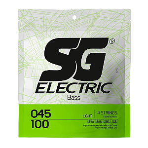 ENCORDOAMENTO SG CONTRABAIXO ELÉTRICO 4 CORDAS 0.45
