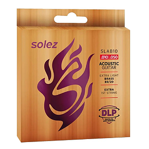 ENCORDOAMENTO SOLEZ VIOLÃO AÇO SLAB10