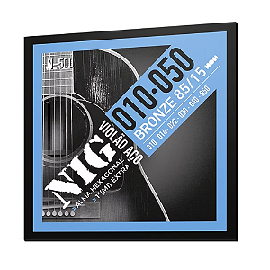 ENCORDOAMENTO NIG VIOLÃO AÇO 010 N500