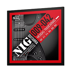 ENCORDOAMENTO NIG GUITARRA 009 N63
