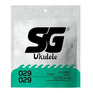 ENCORDOAMENTO SG UKULELE TENOR NYLON BRANCO