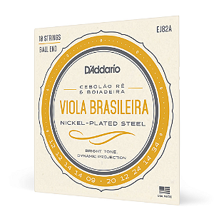 ENCORDOAMENTO D´ADDARIO VIOLA CAIPIRA CEBOLÃO RÉ EJ82A