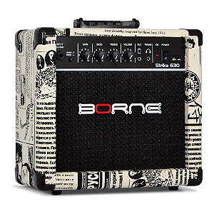AMPLIFICADOR BORNE GUITARRA G30 15W JORNAL
