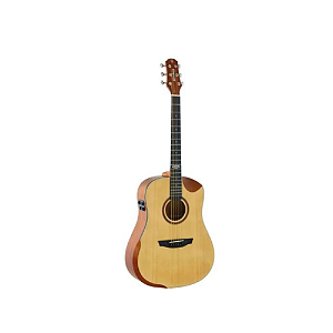 VIOLÃO STRINBERG GALAXY FOLK AÇO ELETROACÚSTICO - SD301HCR NS