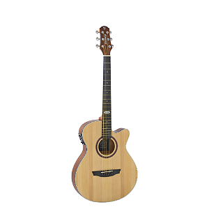 VIOLÃO STRINBERG FLAT ELETROACÚSTICO AÇO SF200C NS