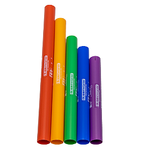 BOOMWHACKERS NOTAS ALTERADAS KIT COM 5 TUBOS BWCG