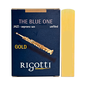 PALHETA RIGOTTI SAX SOPRANO BLUE