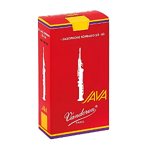PALHETA VANDOREN JAVA RED SAX SOPRANO