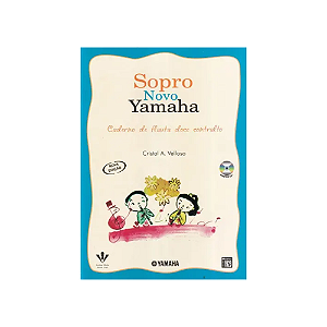 CADERNO DE FLAUTA DOCE CONTRALTO SOPRO NOVO YAMAHA
