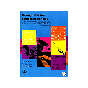 MÉTODO CZERNY GERMER ESTUDOS ESCOLHIDOS