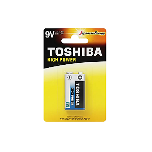 BATERIA TOSHIBA ALCALINA 9V