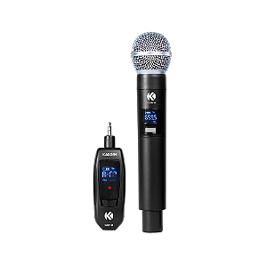 MICROFONE KADOSH K201M SEM FIO UHF