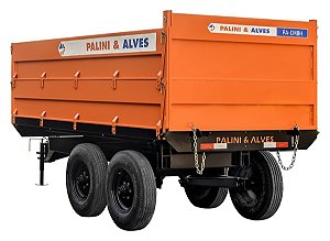 CARRETA BASCULANTE HIDRÁULICA TANDEM