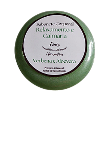 Sabonete Vegetal Glicerinado – Relaxamento e Calmaria - Verbena e Aloevera
