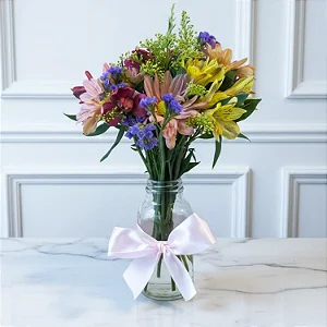 Mini Arranjo Mix No Vasinho