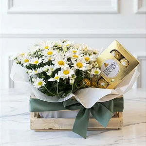 Jardineira com Margarida E Ferrero